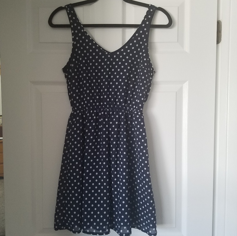 H&M polkadot dress